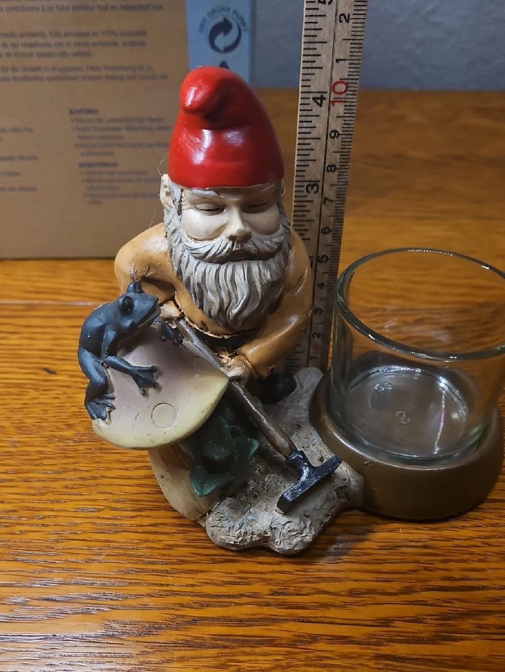 Partylite Gnick Garden Gnome Votive Holder - Picture 7 of 7